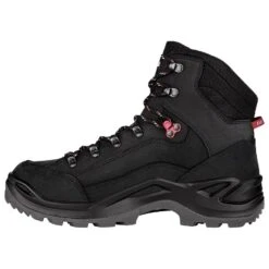 Lowa Wanderschuhe Renegade Mid GTX (All-Terrain, Nubukleder, Wasserdicht) Schwarz/rubinrot Herren -Lowa Store 310945209913 RENEGADE20GTX20MID 2023 inner 899x899 1