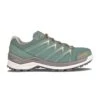 Lowa Wander-Travelschuhe Innox Pro Low GTX (All-Terrain, Synthetik/Textil, Wasserdicht) Grün/grau Damen