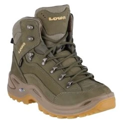 Lowa Wanderschuhe Renegade Mid GTX (All-Terrain, Nubukleder, Wasserdicht) Schilfbraun/honig Damen -Lowa Store LOWA 320945 4853 3 1200x1200 1