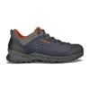 Lowa Wander-Travelschuhe Explorer II Low GTX (Veloursleder, Wasserdicht) Navyblau/orange Herren