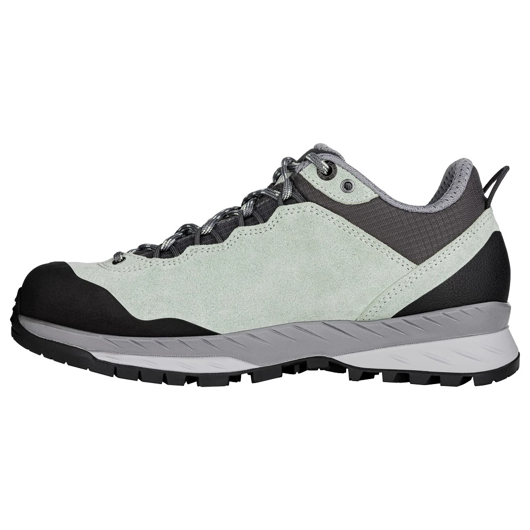Lowa Wanderschuhe Delago GTX Low (Trekking, Spaltleder-Textil, Wasserdicht) Patinagrün/hellblau Damen 4 Lowa Wanderschuhe Delago GTX Low (Trekking, Spaltleder-Textil, Wasserdicht) Patinagrün/hellblau Damen – Bild 4