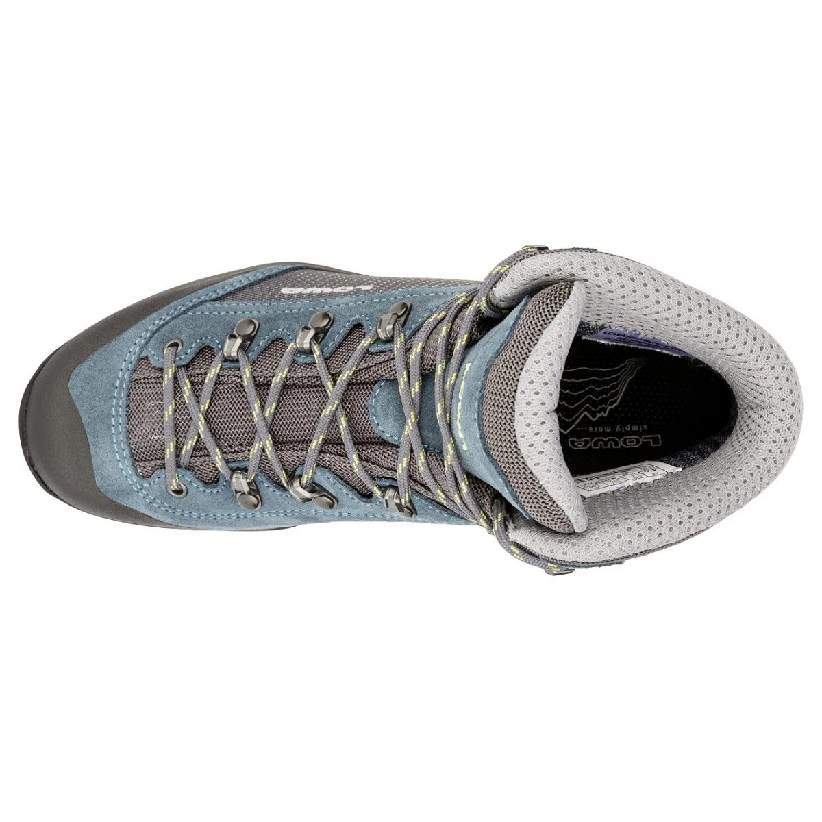 Lowa Wanderschuhe Tucana GTX (Trekking, Spaltleder-Textil) Petrolblau/mint Damen 2 Lowa Wanderschuhe Tucana GTX (Trekking, Spaltleder-Textil) Petrolblau/mint Damen – Bild 2