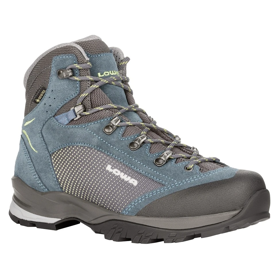 Lowa Wanderschuhe Tucana GTX (Trekking, Spaltleder-Textil) Petrolblau/mint Damen 5 Lowa Wanderschuhe Tucana GTX (Trekking, Spaltleder-Textil) Petrolblau/mint Damen – Bild 5