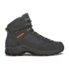 Lowa Wanderschuhe Taurus Pro Mid GTX (All Terrain, Veloursleder,, Wasserdicht) Anthrazitgrau Herren