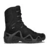 Lowa Military-Stiefel Arbeitsschuhe Zephyr GTX Hi TF (Wüste, Veloursleder, Wasserdicht) Schwarz Herren