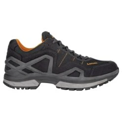 Lowa Wanderschuhe Gorgon Low GTX (Multifunktion, Textil/Synthetik, Wasserdicht) Navyblau/orange Herren