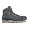 Lowa Wandersschuhe Ferrox Pro Mid GTX (Multifunktion, Synthetik, Wasserdicht) Stahlblau/senf Herren