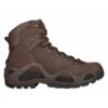 Lowa Military-Stiefel-Arbeitsschuhe Z-6N GTX C (Nubukleder, Wasserdicht) Dunkelbraun Herren