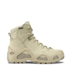 Lowa Military-Stiefel-Arbeitsschuhe Z-6S GTX C (Veloursleder, Wasserdicht) Desertbeige Herren