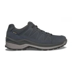 Lowa Alltag-Travelschuhe Toro Evo Low GTX (Velours-Nubu­kleder, Wasserdicht) Navyblau/grau Herren
