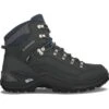 Lowa Wanderschuhe Renegade Mid GTX (All-Terrain, Nubukleder, Wasserdicht) Dunkelgrau Herren