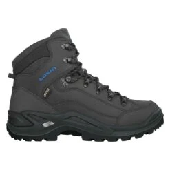 Lowa Wanderschuhe Renegade Mid GTX (All-Terrain, Nubukleder, Wasserdicht) Anthrazitgrau/stahl Herren