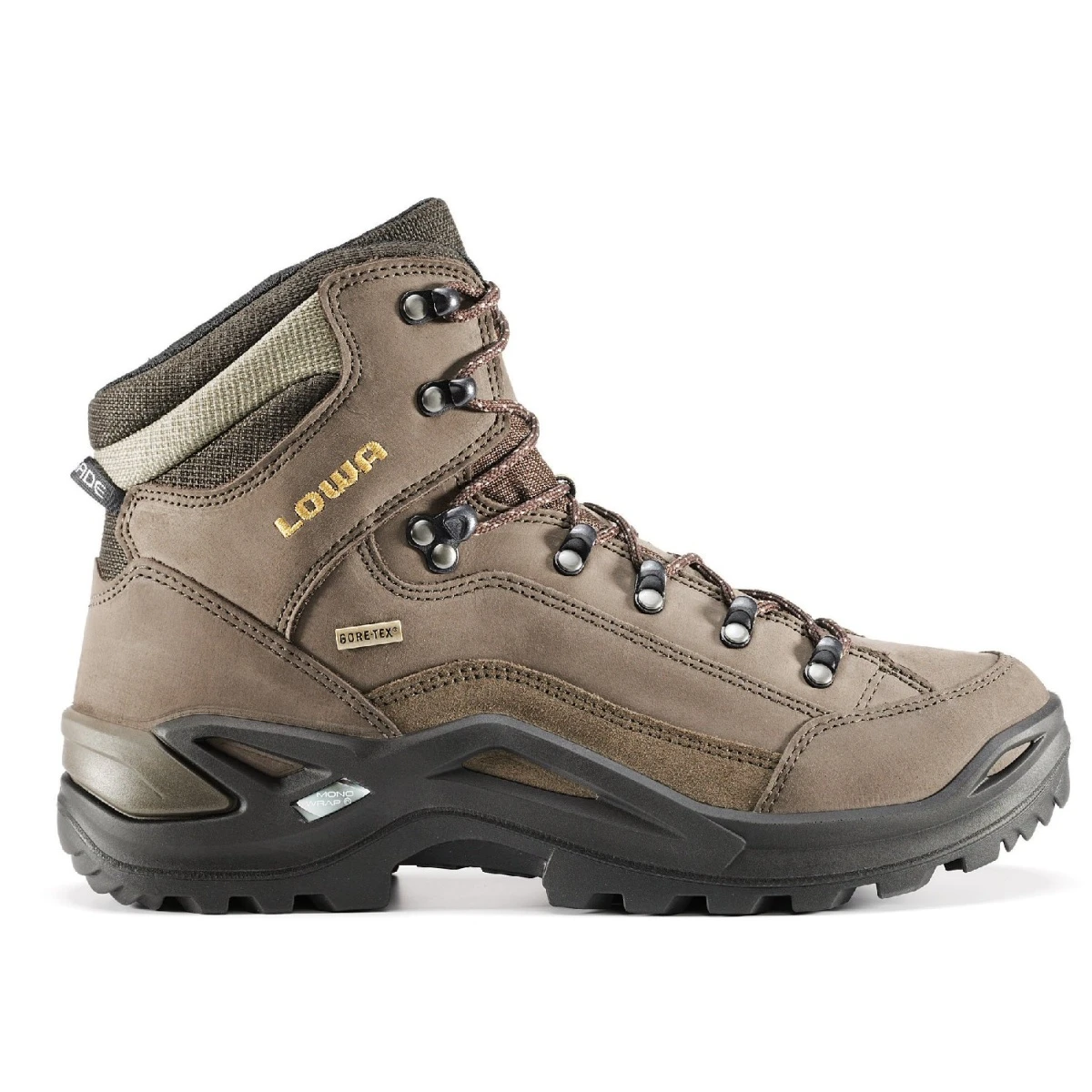 Lowa Wanderschuhe Renegade Mid GTX (All-Terrain, Nubukleder, Wasserdicht) Sepiabraun Herren 1 Lowa Wanderschuhe Renegade Mid GTX (All-Terrain, Nubukleder, Wasserdicht) Sepiabraun Herren