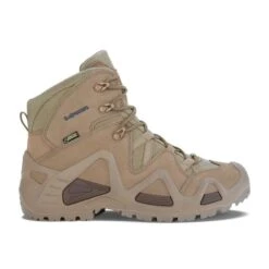 Lowa Military-Stiefel Arbeitsschuhe Zephyr Mid TF GTX (Veloursleder, Wasserdicht) Coyotebraun Damen