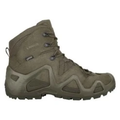 Lowa Military-Stiefel Arbeitsschuhe Zephyr GTX MID TF (Veloursleder, Wasserdicht) Rangergrün Damen