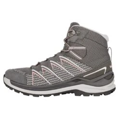 Lowa Wandersschuhe Ferrox Pro Mid GTX (Multifunktion, Synthetik, Wasserdicht) Graphitegrau/lachs Damen -Lowa Store Lowa 320651209801 FERROX20PRO20GTX20MID20Ws 2021 Schuh203 1110x1110 1