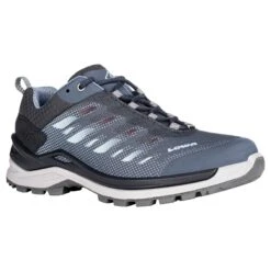 Lowa Wandersschuhe Ferrox Pro Low GTX (Multifunktion, Synthetik, Wasserdicht) Navyblau/eisblau Damen -Lowa Store Lowa 320697 6917 FERROX GTX LO Ws 2023 Schuh203 1200x1200 1