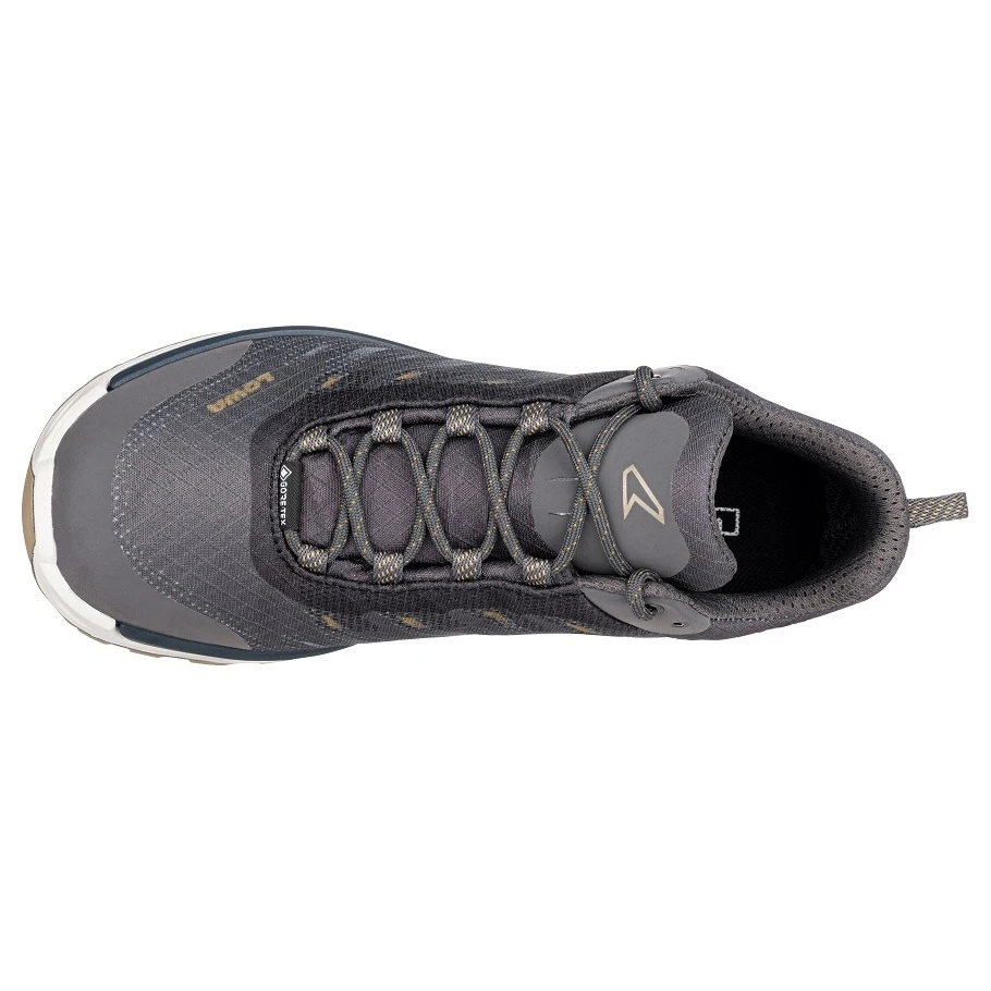 Lowa Wandersschuhe Ferrox Pro Low GTX (Multifunktion, Synthetik, Wasserdicht) Rauchgrün/gold Damen 2 Lowa Wandersschuhe Ferrox Pro Low GTX (Multifunktion, Synthetik, Wasserdicht) Rauchgrün/gold Damen – Bild 2