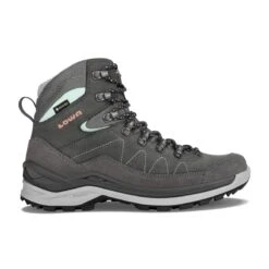 Lowa Alltag-Travelschuhe Toro Pro Mid GTX (wasserdicht) Graphitgrau/jade Damen