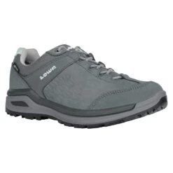 Lowa Wander-Travelschuhe Locarno Low GTX (All-Terrain, Nubukleder, Wasserdicht) Graphitgrau/jade Damen -Lowa Store Lowa 320817209781 LOCARNO20GTX20LO20Ws 2021 Schuh205 981x981 1