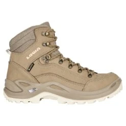 Lowa Wanderschuhe Renegade Mid GTX (All-Terrain, Nubukleder, Wasserdicht) Sandbraun/aprikose Damen -Lowa Store Lowa 320945204317 RENEGADE20GTX20MID20Ws 2021 Schuh204 1129x1129 1