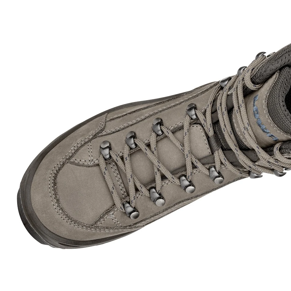 Lowa Wanderschuhe Renegade MID GTX (All-Terrain, Nubukleder, Wasserdicht) Steinbraun/blau Damen 2 Lowa Wanderschuhe Renegade MID GTX (All-Terrain, Nubukleder, Wasserdicht) Steinbraun/blau Damen – Bild 2