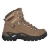 Lowa Wanderschuhe Renegade Mid GTX S (All-Terrain, Nubukleder, Wasserdicht, Schmal) Taupebraun Damen