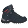 Lowa Wanderschuhe Renegade Mid GTX (All-Terrain, Nubukleder, Wasserdicht) Navyblau/terra Damen