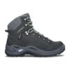 Lowa Wanderschuhe Renegade Mid GTX (All-Terrain, Nubukleder, Wasserdicht) Graphitgrau/jade Damen