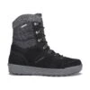 Lowa Winterschuhe Kazan II Mid GTX (Veloursleder, Wasserdicht) Schwarz Herren (Gr. 42)