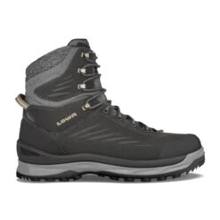 Lowa Winterstiefel Callisto GTX (Veloursleder, Wasserdicht) Anthrazitgrau/ocker Herren
