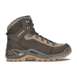 Lowa Wanderschuhe Renegade Warm Mid GTX (Winter-All-Terrain, Wasserdicht) Schiefergrau/nelke Herren