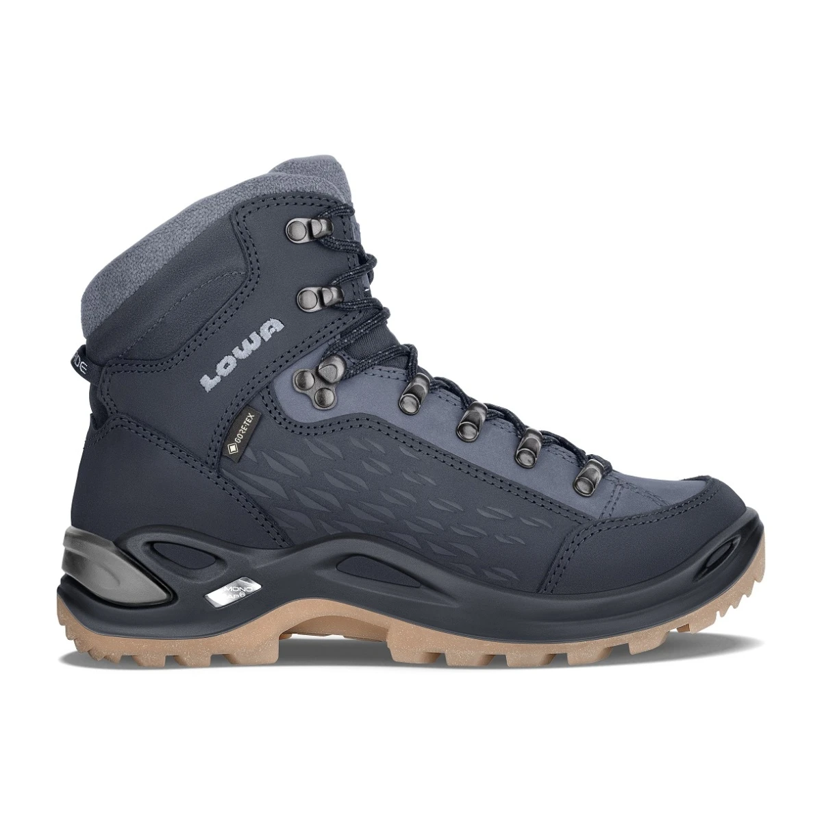 Lowa Wanderschuhe Renegade Warm Mid GTX (Winter-All-Terrain, Wasserdicht) Navyblau/eisblau Damen 1 Lowa Wanderschuhe Renegade Warm Mid GTX (Winter-All-Terrain, Wasserdicht) Navyblau/eisblau Damen