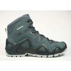 Lowa Military-Stiefel Arbeitsschuhe Zephyr Mid GTX (Veloursleder, Wasserdicht) Stahlblau Herren