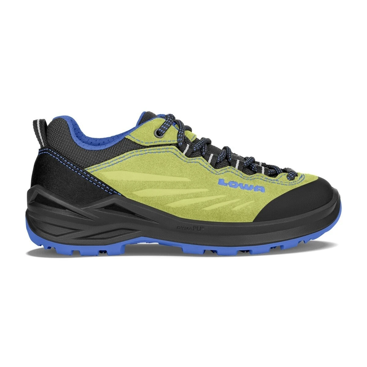 Lowa Multifunktionsschuhe Delago GTX Low (wasserdicht, Veloursleder) Limone/blau Kinder/Jugendliche 1 Lowa Multifunktionsschuhe Delago GTX Low (wasserdicht, Veloursleder) Limone/blau Kinder/Jugendliche