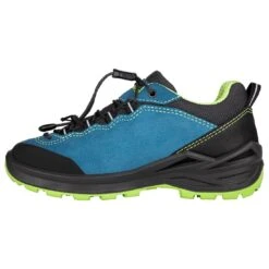Lowa Wanderschuhe Delago Low GTX SL (Multifunktion, Wasserdicht) Türkisblau/limone Kinder -Lowa Store Lowa 640066 6901 DELAGO GTX LO JUNIOR SL 2023 Schuh204 1101x1101 1