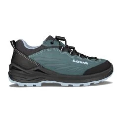 Lowa Wanderschuhe Delago Low GTX SL (Multifunktion, Wasserdicht) Petrol/eisblau Kinder