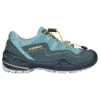 Lowa Multifunktionsschuhe Robin EVO GTX Low (wasserdicht, Veloursleder) Petrol/curry Kinder