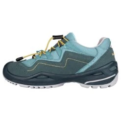 Lowa Multifunktionsschuhe Robin EVO GTX Low (wasserdicht, Veloursleder) Petrol/curry Kinder -Lowa Store Lowa 640711 7464 ROBIN EVO GTX LO 2023 Schuh205 1200x1200 1