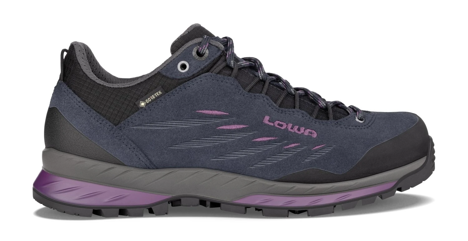 Lowa Delago GTX Lo Ws Trekkingschuhe (navy/beere) 1 Lowa Delago GTX Lo Ws Trekkingschuhe (navy/beere)