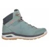 Lowa Alltags-Travelschuhe Locarno QC GTX (wasserdicht) Eisblau/mandarine Damen