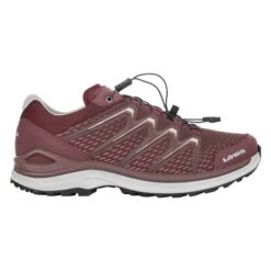 Lowa Wanderschuhe Maddox Low GTX (Multifunktion, Textil/Synthetik, Wasserdicht) Bordeauxrot Damen