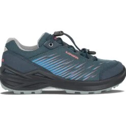 Lowa Wanderschuhe Zirrox Low GTX (Multifunktion, Wasserdicht) Stahlblau/rose Kleinkinder