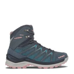Lowa Wander-Travelschuhe Innox Pro Mid GTX (All-Terrain, Synthetik/Textil, Wasserdicht) Stahlblau/rose Damen -Lowa Store Lowa Travelschuhe Innox Pro Mid GTX Damen 320703 7930 4 948x948 1