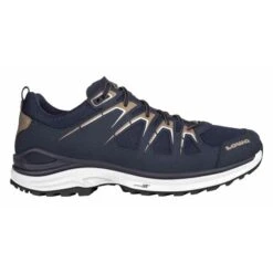 Lowa Wandersschuhe Innox Evo Low GTX (Multifunktion, Wasserdicht) Navyblau/braun Herren