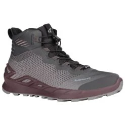 Lowa Wanderschuhe Merger Mid GTX (Multifunktion, Synthetik/Textil, Wasserdicht) Rose/schwarz Damen