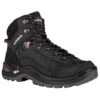 Lowa Wanderschuhe Renegade Mid GTX (All-Terrain, Nubukleder, Wasserdicht) Schwarz/violett Damen