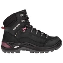 Lowa Wanderschuhe Renegade Mid GTX (All-Terrain, Nubukleder, Wasserdicht) Schwarz/violett Damen -Lowa Store Lowa Wanderschuhe Renegade Mid GTX Damen 320945 3599 3 1200x1200 1
