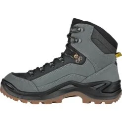 Lowa Wanderschuhe Renegade Mid GTX (All-Terrain, Nubukleder, Wasserdicht) Dunkelgrau/schwarz Herren -Lowa Store Lowa Wanderschuhe Renegade Mid GTX Herren 310945 9499 3 700x700 1