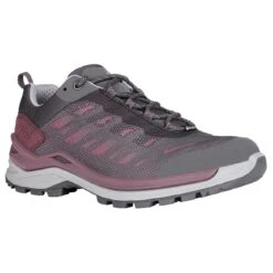 Lowa Wandersschuhe Ferrox Pro Low GTX (Multifunktion, Synthetik, Wasserdicht) Anthrazitgrau/rose Damen